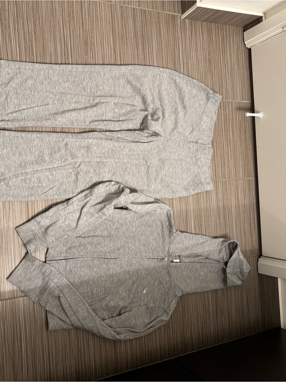 Juicy Couture Heather Gray Sweatshirt and Sweatpants - Matching Set